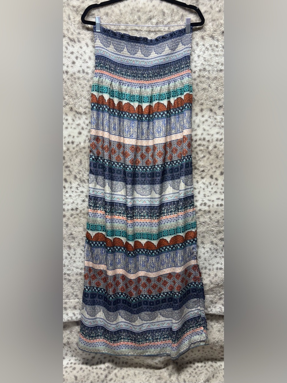 GAP BOHO PRINT MAXI DRESS